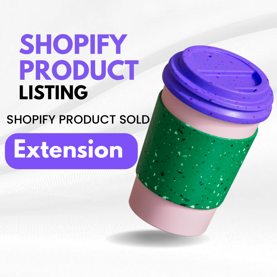 Shopify products sold out extension